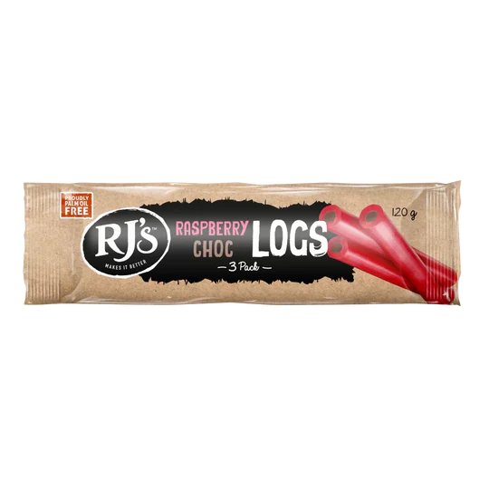 RJ's Raspberry Triple Choc Log