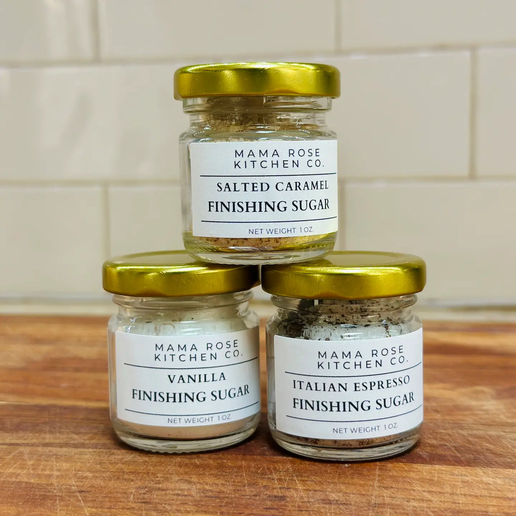 Salted Caramel Finishing Sugar
