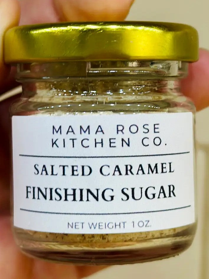 Salted Caramel Finishing Sugar