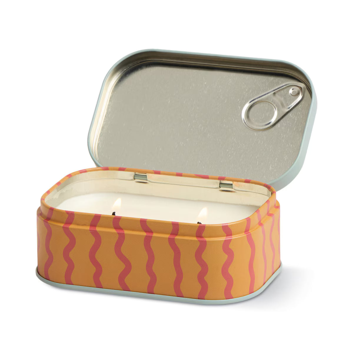 Bistro Printed Tin Candle- Orange Citrus Spritz