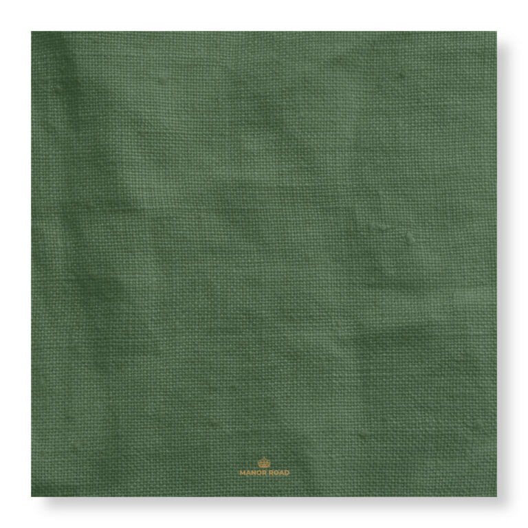 Green Linen Cheese Board Presentation Cards
