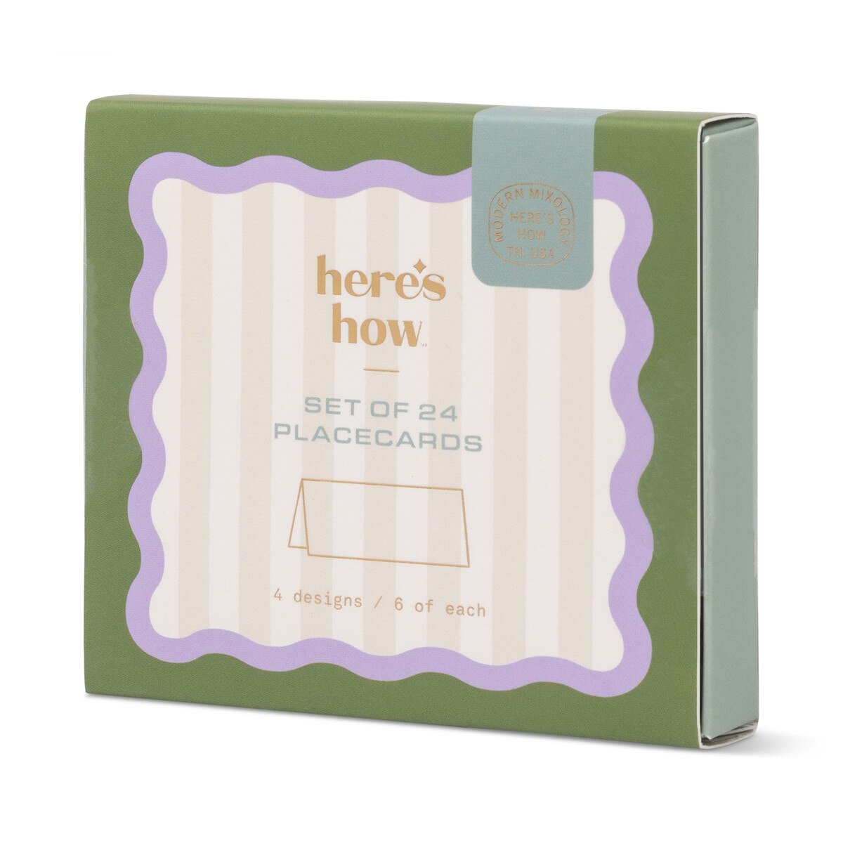 Placecards - Set of 24 Stripes