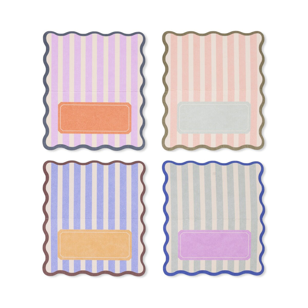 Placecards - Set of 24 Stripes