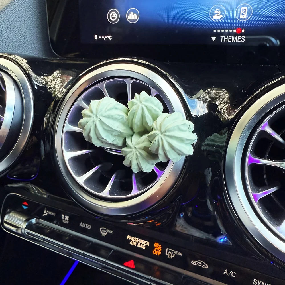 Bloom Succulent Car Air Freshener - Lychee Peony