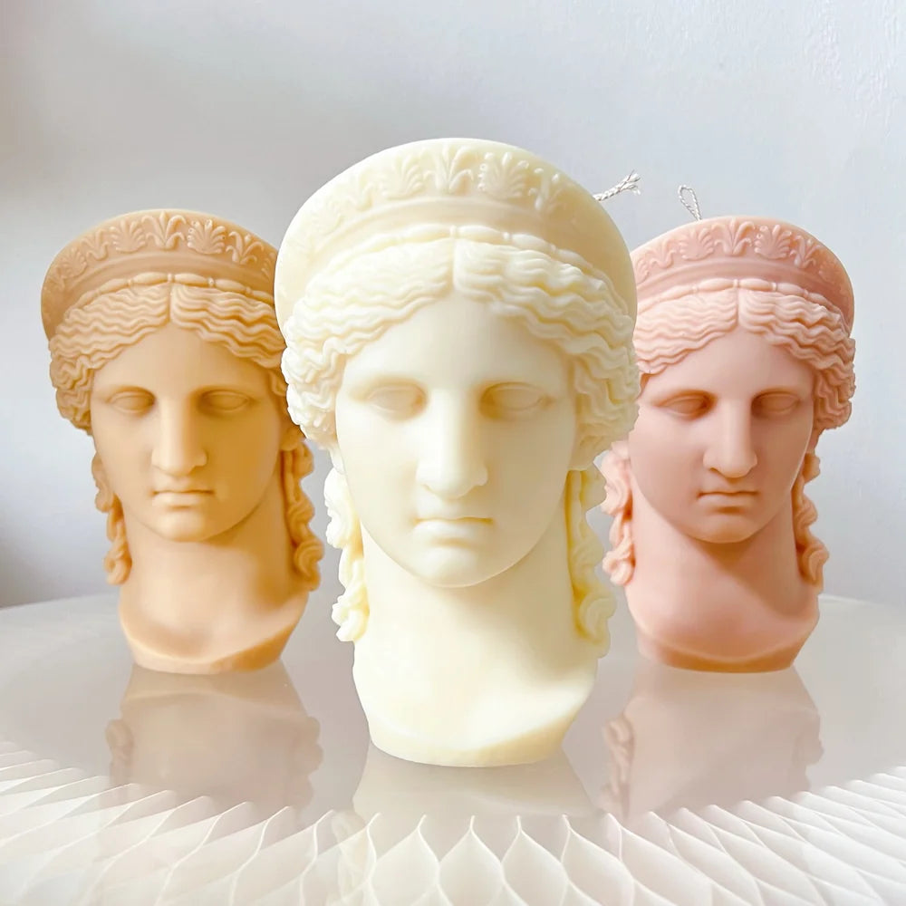 Hera Bust Scented Soy Candle