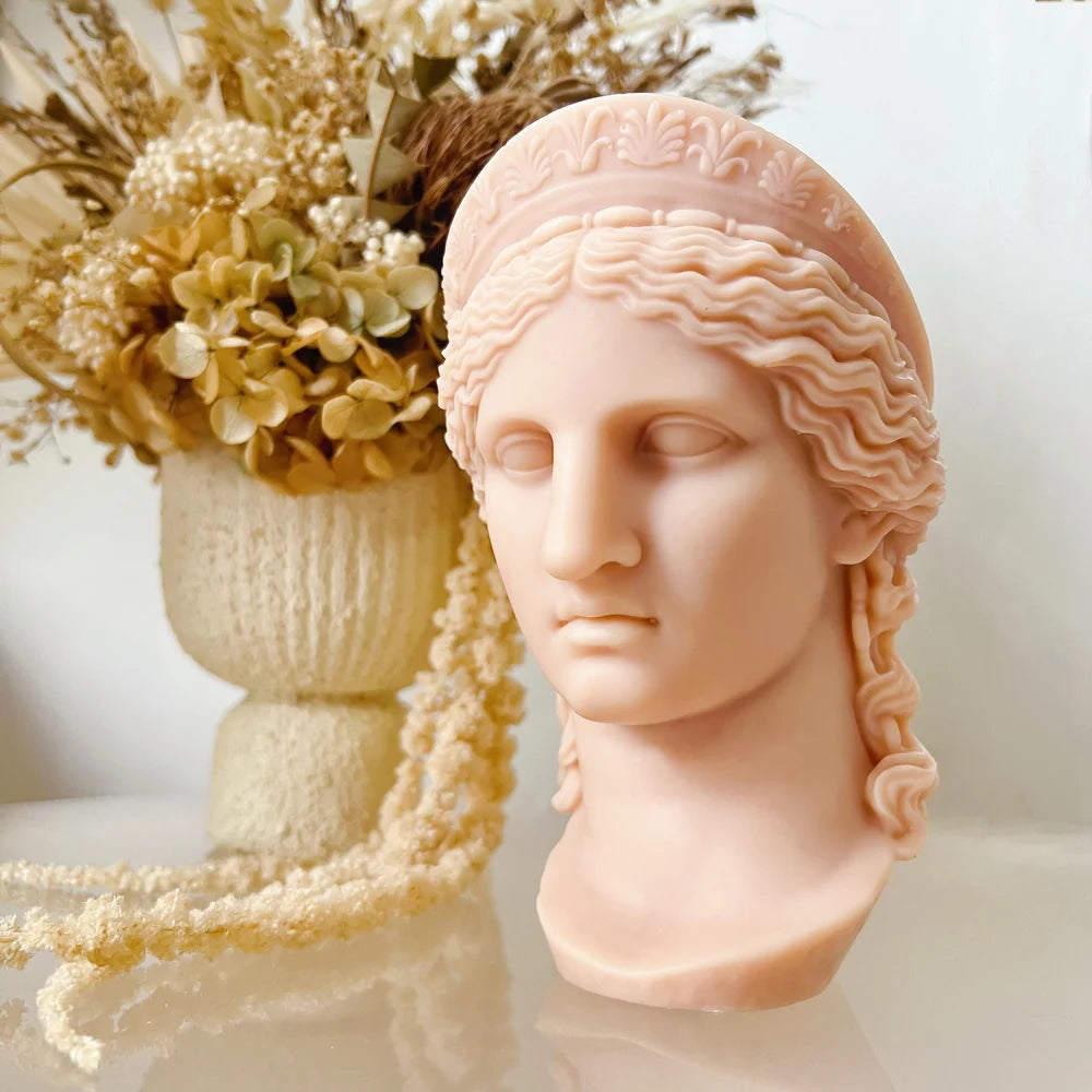 Hera Bust Scented Soy Candle