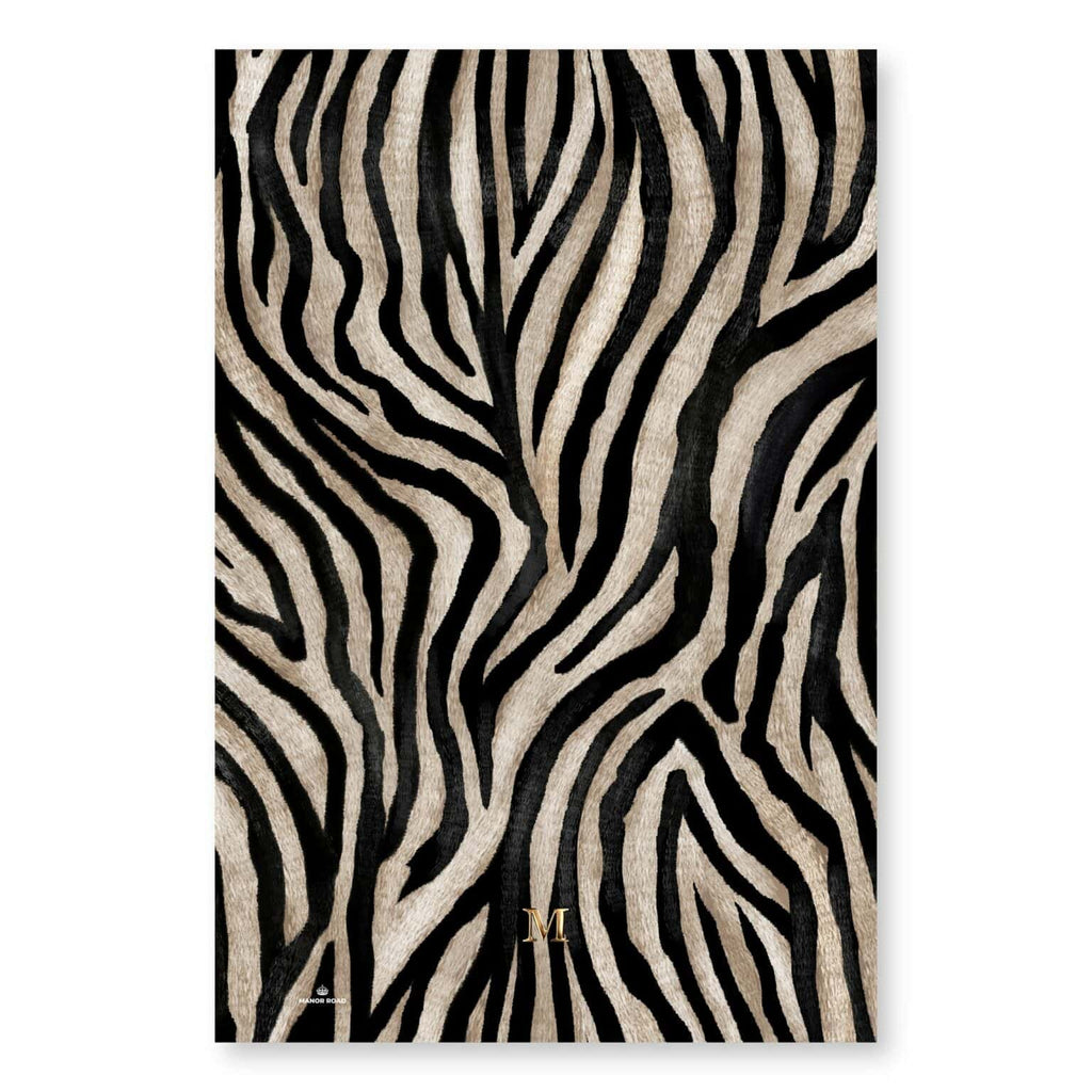 Manor Road Microfibre Tea Towel - Zebra