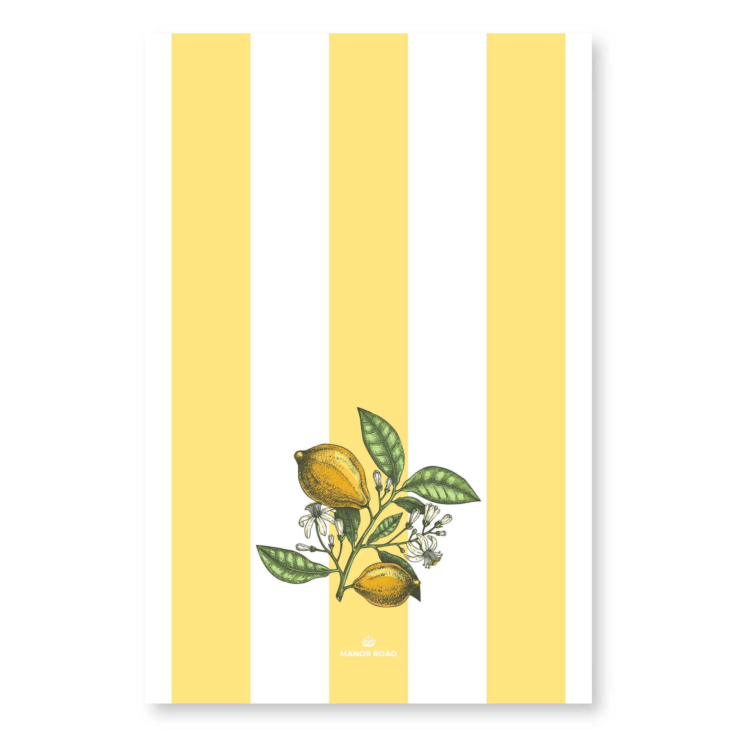 Microfibre Tea Towel - Lemon Sorbet