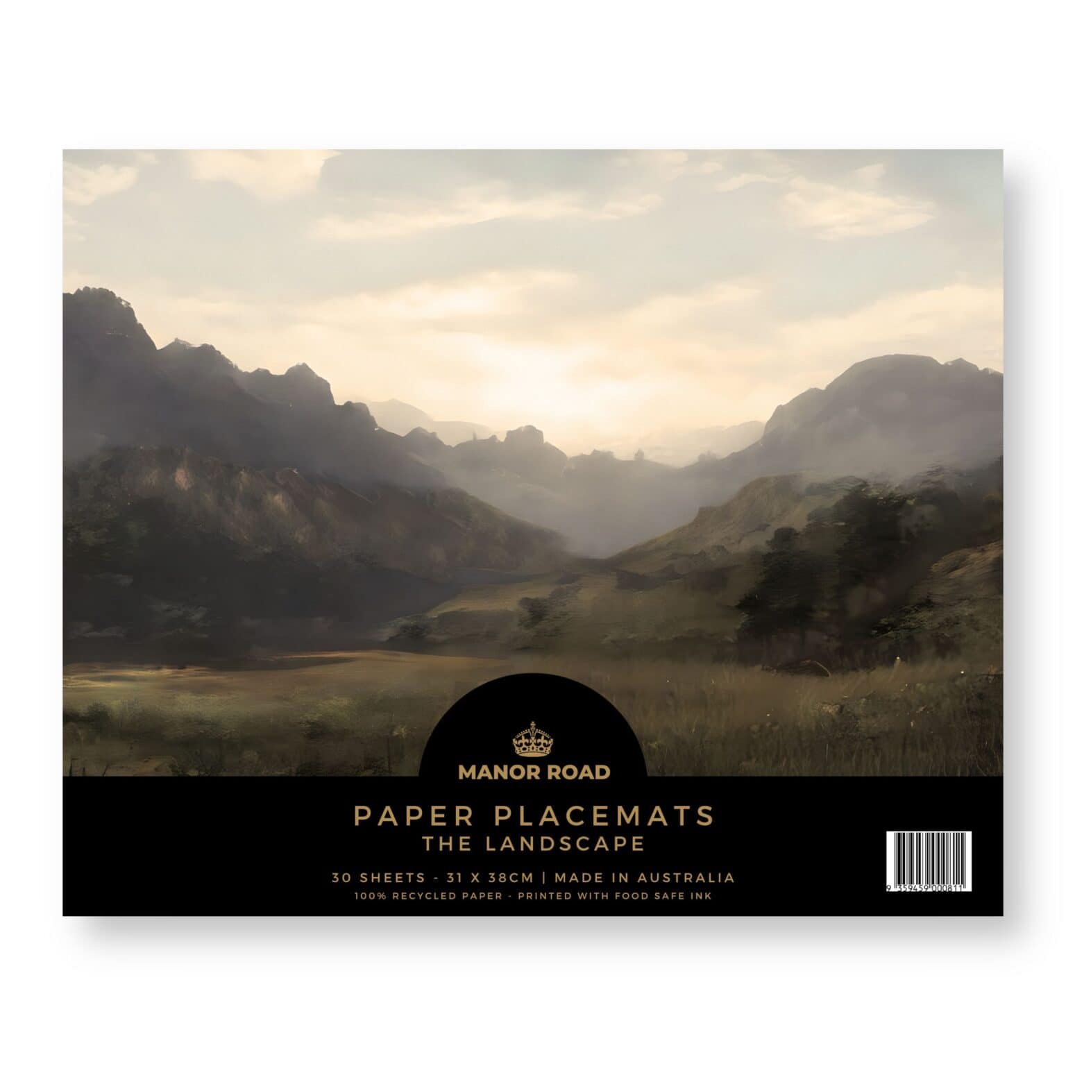 The Landscape Paper Placemat Pad