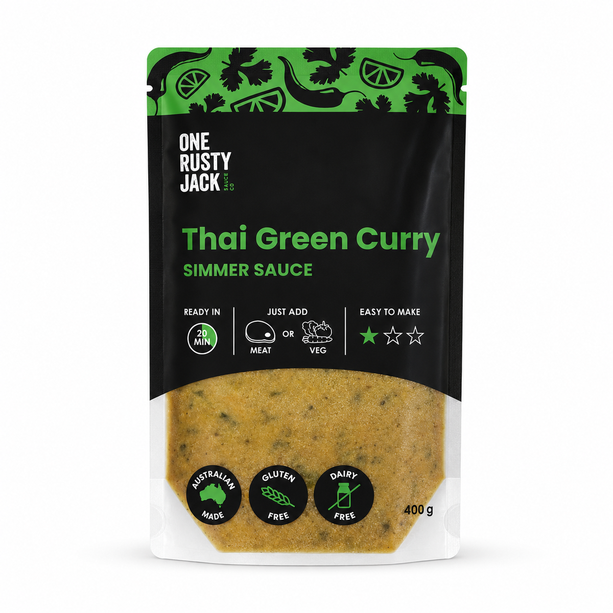 Thai Green Curry Simmer Sauce 400g