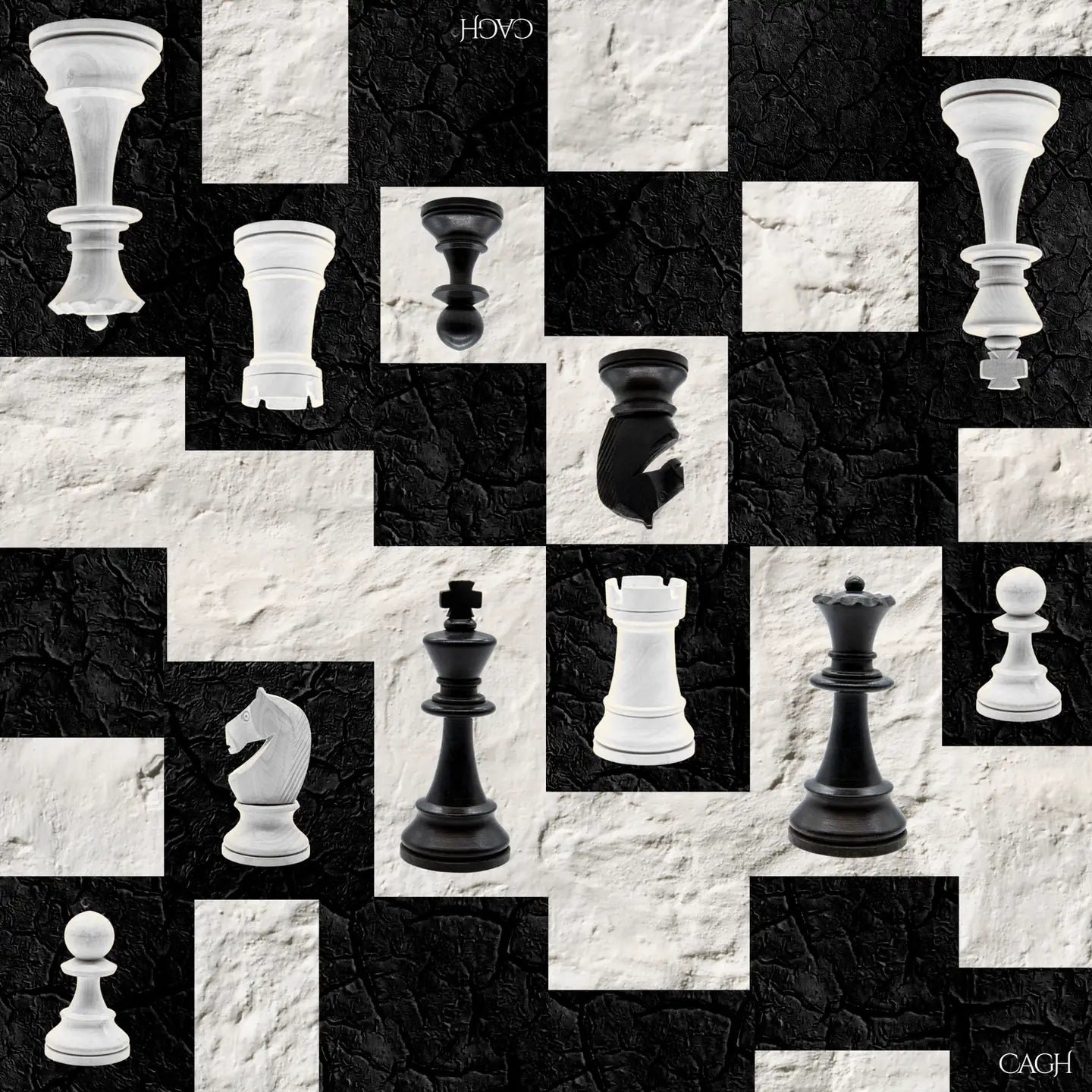 Chess Luncheon Paper Napkin