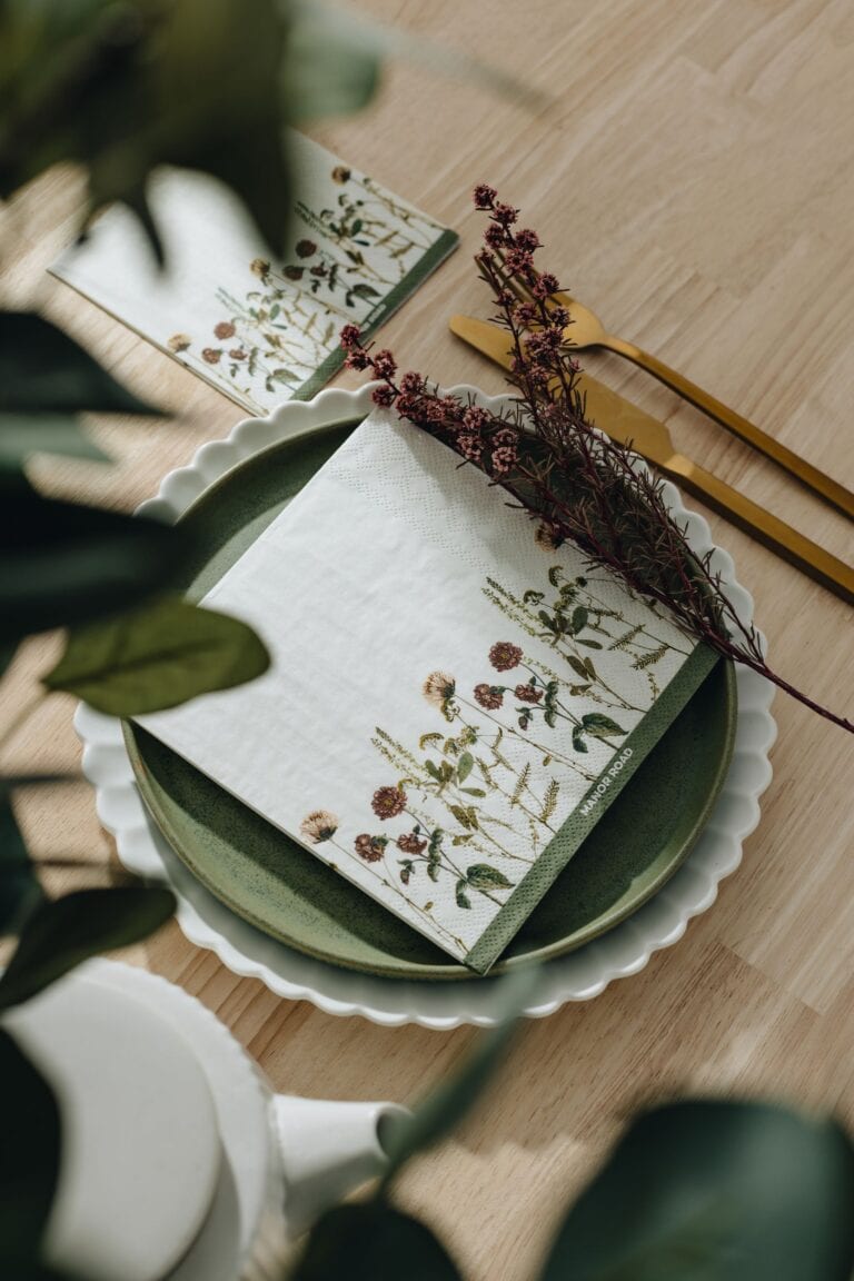 Wildflower Napkins - Cocktail